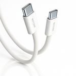 Nordic Cable Type-C - Type-C, 2 m, 240W /white/