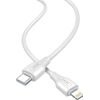 Nordic Cable Type-C - Lightning, 1 m, 30W /White /