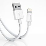 Nordic Cable USB-A - Lightning, 1 m /White /
