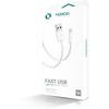 Nordic Cable USB-A - Lightning, 1 m /White /
