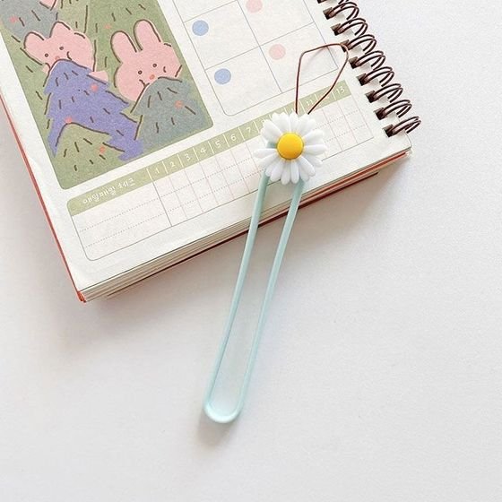 Accessory/ Wristband/ Keychain Soft Rope /Blue daisy/ OEM
