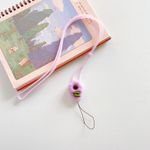 Accessory/ Wristband/ Soft Lanyard Rope /Purple flower/ OEM