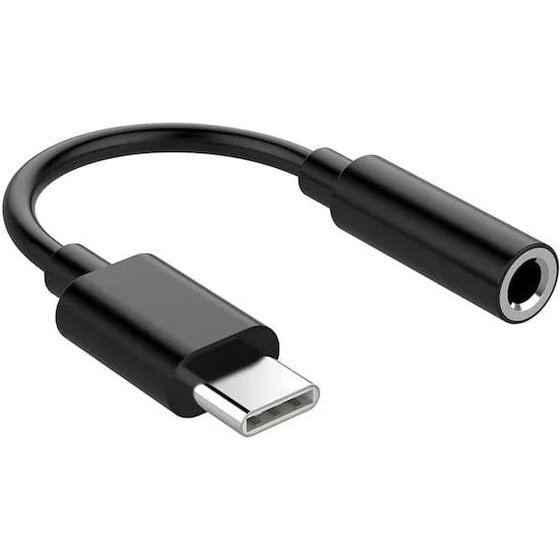 Adapter Type-C To 3.5mm - Black OEM