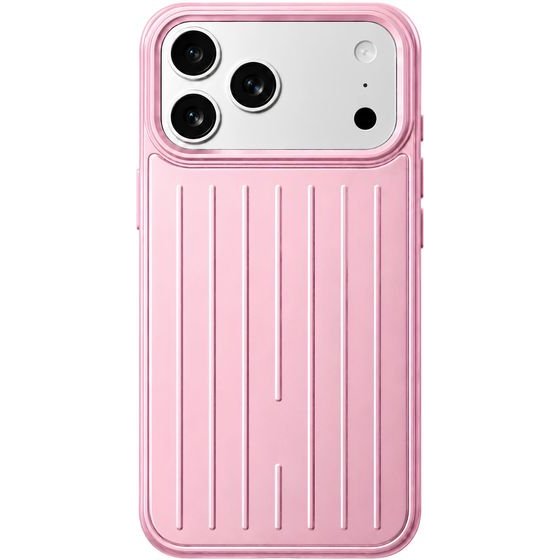 Case Suitcase Stripe Apple Iphone 16 Pro /pink/ OEM