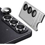 Metal Camera Lens Samsung S25 /black/ Nordic OEM