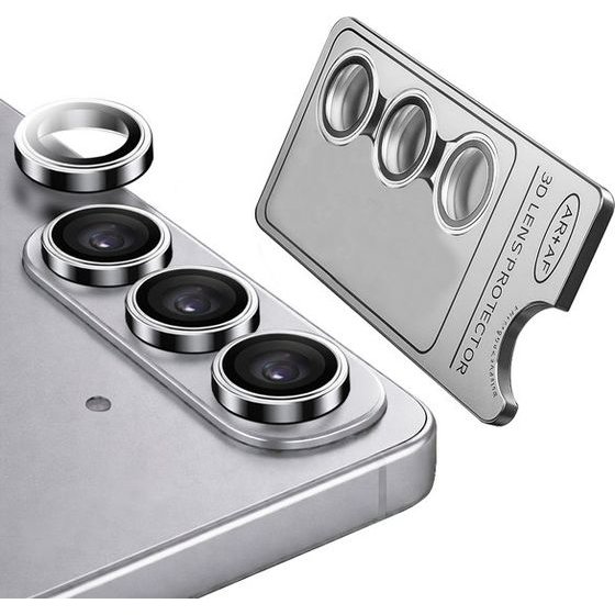 Metal Camera Lens Samsung S25 /silver/ Nordic OEM