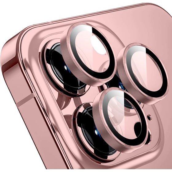 Metal Camera Lens Apple Iphone 12 Pro /pink/ OEM