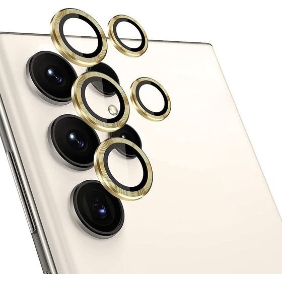 Metal Camera Lens Samsung S23 /gold/ OEM