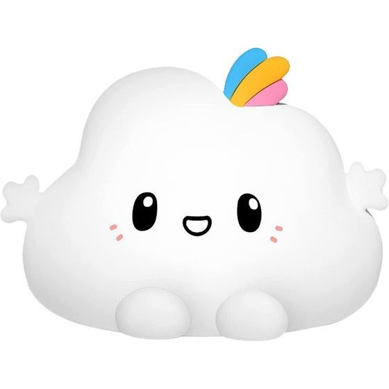 Nimbo Night Lamp Cloud, PAT, colorful, USB, Timer /white/ OEM
