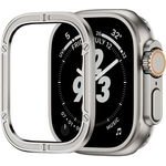 Protective Ring Aluminium Frame Protection Apple Watch Ultra 1/2, 49mm /titanium/ OEM