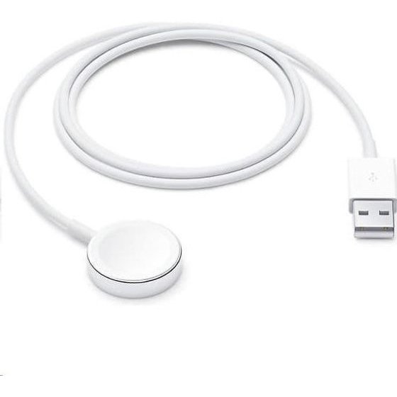 Apple Magnetic Charging Cable For Watch (1m) White - (MW6A3ZE/A)