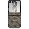 Guess Pu Leather 4G Magnetic Case For Samsung Galaxy Z Flip 8 Brown - (GUHMZF8P4MSEGCW)