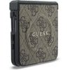 Guess Pu Leather 4G Magnetic Case For Samsung Galaxy Z Flip 8 Brown - (GUHMZF8P4MSEGCW)