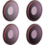 Pgytech Filter ND-Pl Set (8/16/32/64) For Dji Osmo Action 3 - (P-32C-013)