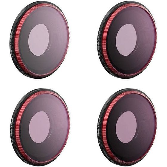 Pgytech Filter ND-Pl Set (8/16/32/64) For Dji Osmo Action 3 - (P-32C-013)