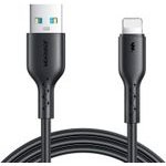 Joyroom Cable Flash Charge Usb To Lightning SA26-AL3/ 3A / 1m (black) - (SA26-AL3)