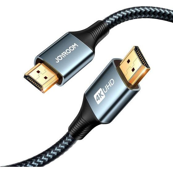 Joyroom Usb Cable HDMI-Hdmi / 4K 60Hz / 2m (gray) - (SY-20H1)