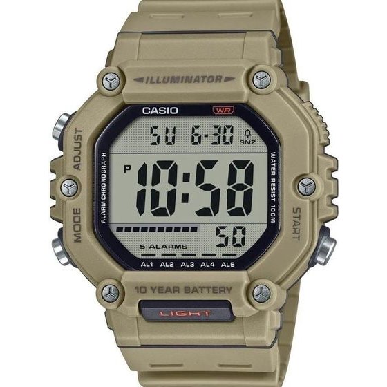 Casio MENS Watch + Box (zd300b) - (AE-1600H-5AVDF)