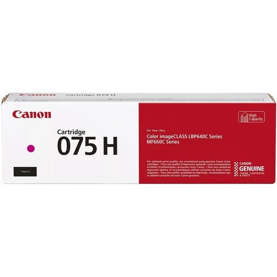 Canon Toner Cartridge 075 H M / Magenta - (6367C002)
