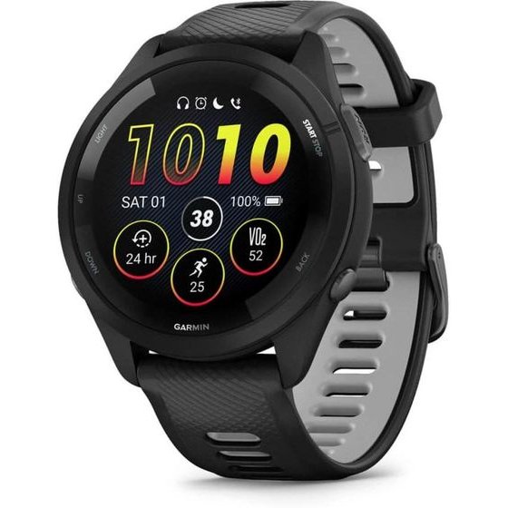 Garmin Wearable Forerunner 265 / Black 3.3 Cm (1.3) - (010-02810-10)