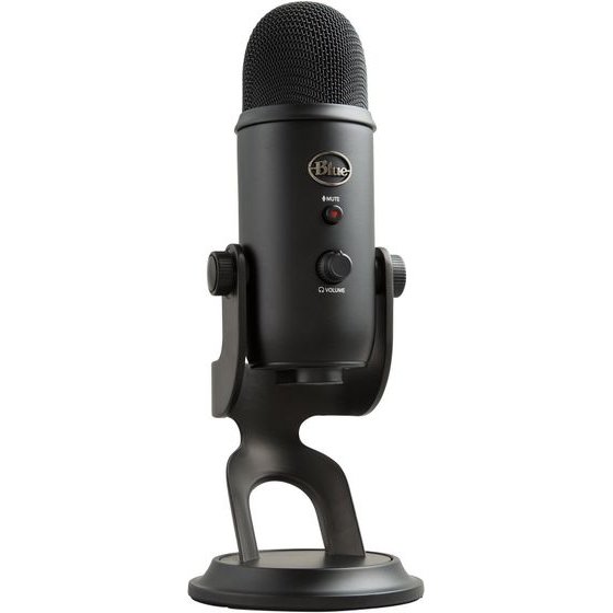 Logitech Microphone Yeti / Black - (988-000229)