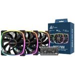 Montech Fan AX120 / Black 3-Pack - (AX120 3 In 1 Pack (B))