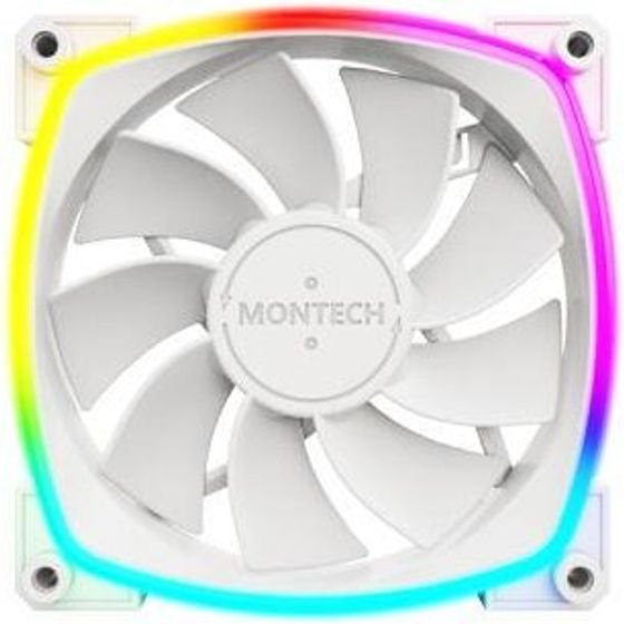 Montech Fan RX120 / White 3-Pack - (RX120 3 In 1 Pack (W))