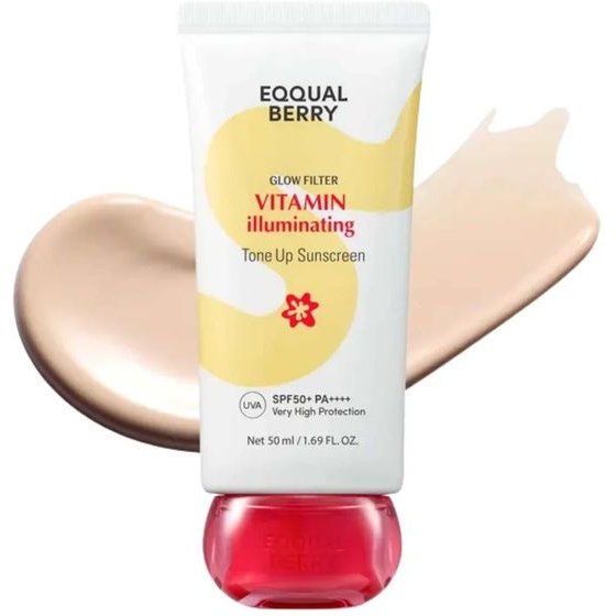 Eqqualberry Vitamin Illuminating Tone Up Sunscreen SPF50+ PA++++ - (EQQ-26)