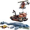 Lego Jurassic World Mosasaurus Dinosaur Boat Attack - (77983)