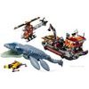 Lego Jurassic World Mosasaurus Dinosaur Boat Attack - (77983)