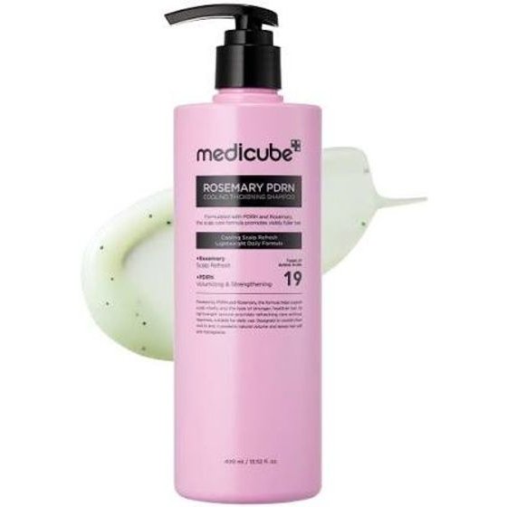 Medicube Rosemary Pdrn Cooling Thickening Shampoo 400ml - (1940)