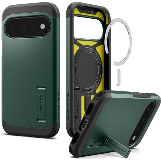 Spigen Tough Armor Mag Magsafe Google Pixel 11 Abyss Green - (ACS11854)