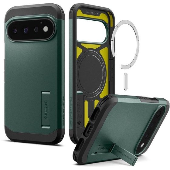 Spigen Tough Armor Mag Magsafe Google Pixel 11 Pro Abyss Green - (ACS11859)