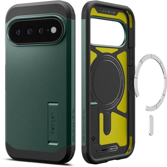 Spigen Tough Armor MagSafe, Abyss Green - Google Pixel 11 Pro Xl - (ACS11864)