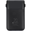 FORCELL F-Energy F10K6 Multicharge Powerbank With built-In Cables Type C And Lightning Pd QC3.0 3A 22,5W 10000 Mah black