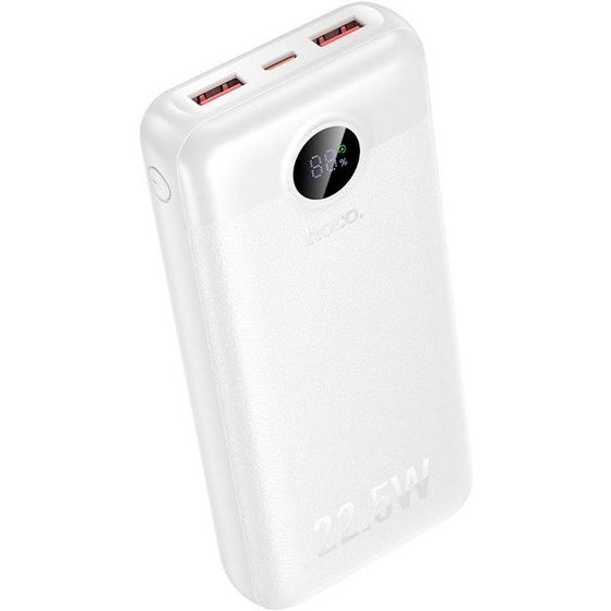 Hoco Powerbank 20000 Mah Qc 22,5W+Pd 20W Led J172A white