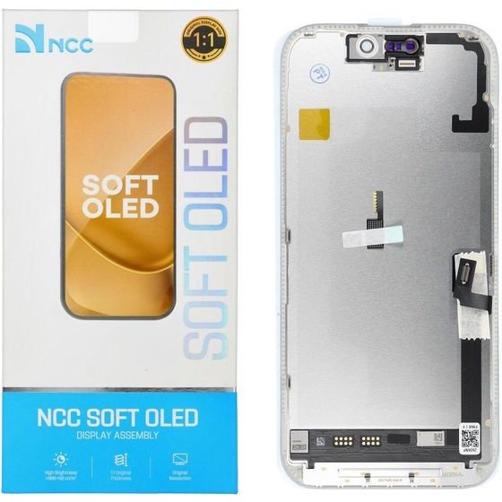 NCC Lcd Display For Iphone 17 120 Hz Soft Oled (Support Ic Transplant)