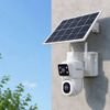 SriHome 4G Lte 4MP Hd Dual Lens Aov Low Powered Battery Camera With 7W Solar Panel - (DH010)