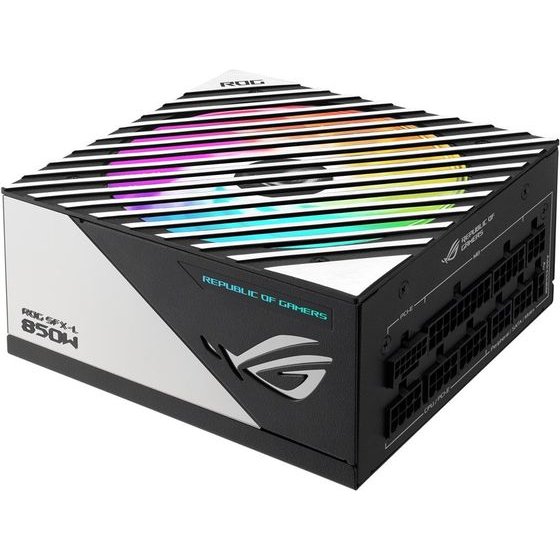 Asus Rog Loki SFX-L 850W Platinum Power Supply Unit 24-Pin Atx Black, Silver - (90YE00N3-B0NA00)