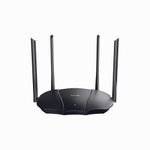 Tenda Wireless Router Gigabit Ethernet Dual-Band (2.4 Ghz / 5 GHz) Black - (TX9 PRO)