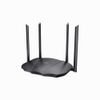 Tenda Wireless Router Gigabit Ethernet Dual-Band (2.4 Ghz / 5 GHz) Black - (TX9 PRO)