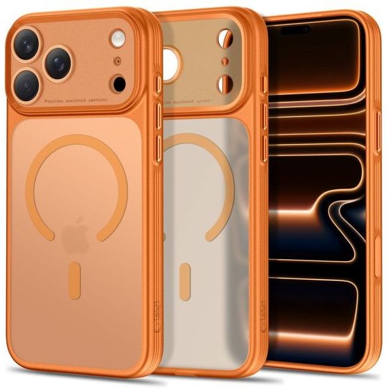 Tech-Protect Magprime Magsafe Cc Iphone 17 Pro Max / 18 Pro Max Matte Cosmic ORANGE