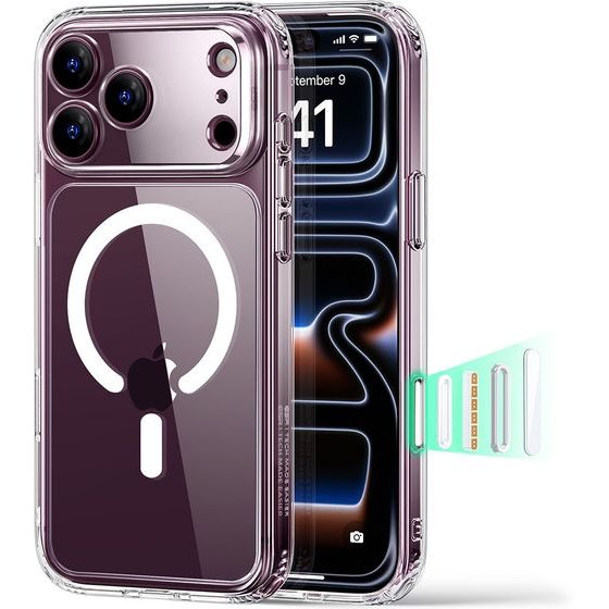 ESR - Classic Hybrid Halolock - Iphone 18 Pro / Iphone 17 Pro - Clear