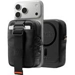 Spigen - Phone Pouch Tintap Zip Magfit 2 - Magsafe Wallet, Card, With Belt Holster, Pokets - Black - (AFA11564)
