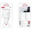XO 220V 20W, USB-A + USB-C /white/ - L161