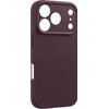 TFO Silicon Case For Samsung Galaxy A17 4G / A17 5G / A18 5G Dark cherry