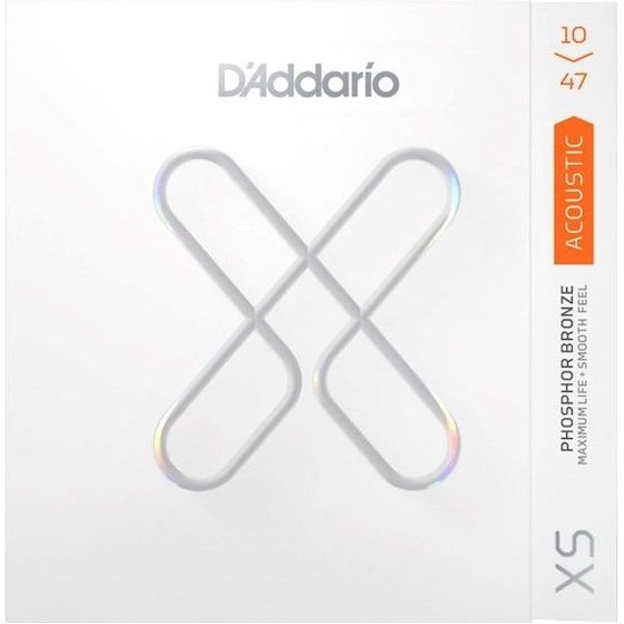 DADDARIO - Acoustic Guitar Strings (10-47) - (XSAPB1047)