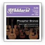 DADDARIO - Acoustic Guitar Strings (11-52) - (EJ26)