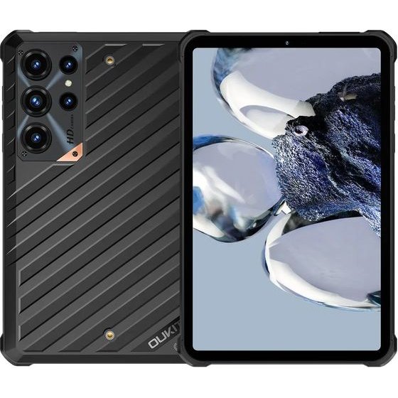 OUKITEL tablet RT11, 8, 8/128GB, 10000mAh, 5G, IP68/IP69K/MIL-STD-810H, ����� - (RT11-BK)
