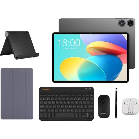 TECLAST tablet P50T �� ������������/�������/����� ����/����/����, 11, 3/128GB, Android 16, 8000mAh, ���� - (P50TCASE-GR)